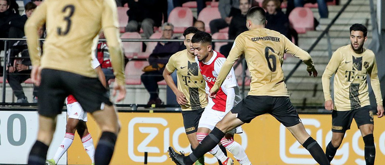 Jong FC Utrecht verliest van Jong Ajax