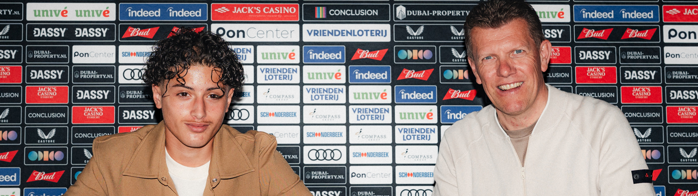 Dani Bouchta Tekent Eerste Profcontract Bij FC Utrecht Dani Bouchta Tekent Eerste Profcontract Bij FC Utrecht