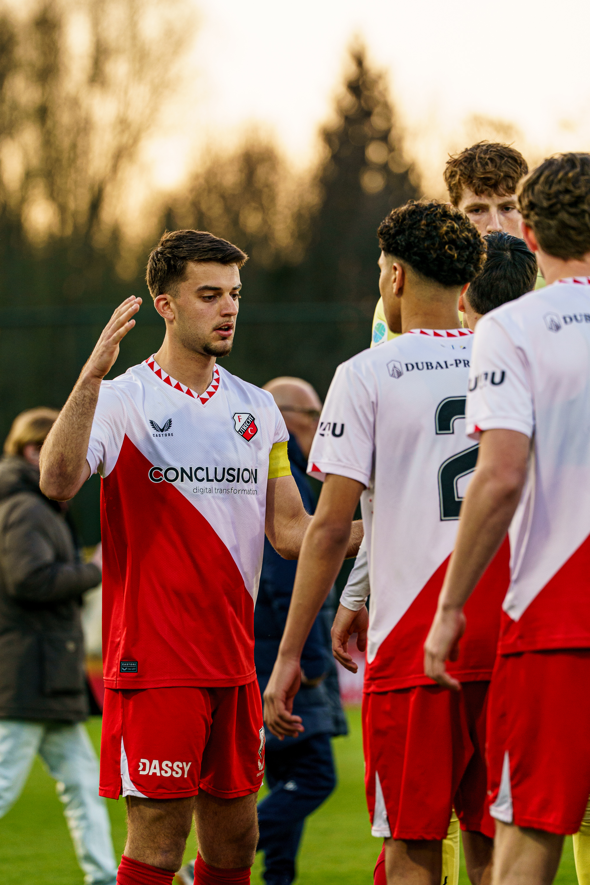 Jong FC Utrecht speelt laatste thuiswedstrijd van seizoen