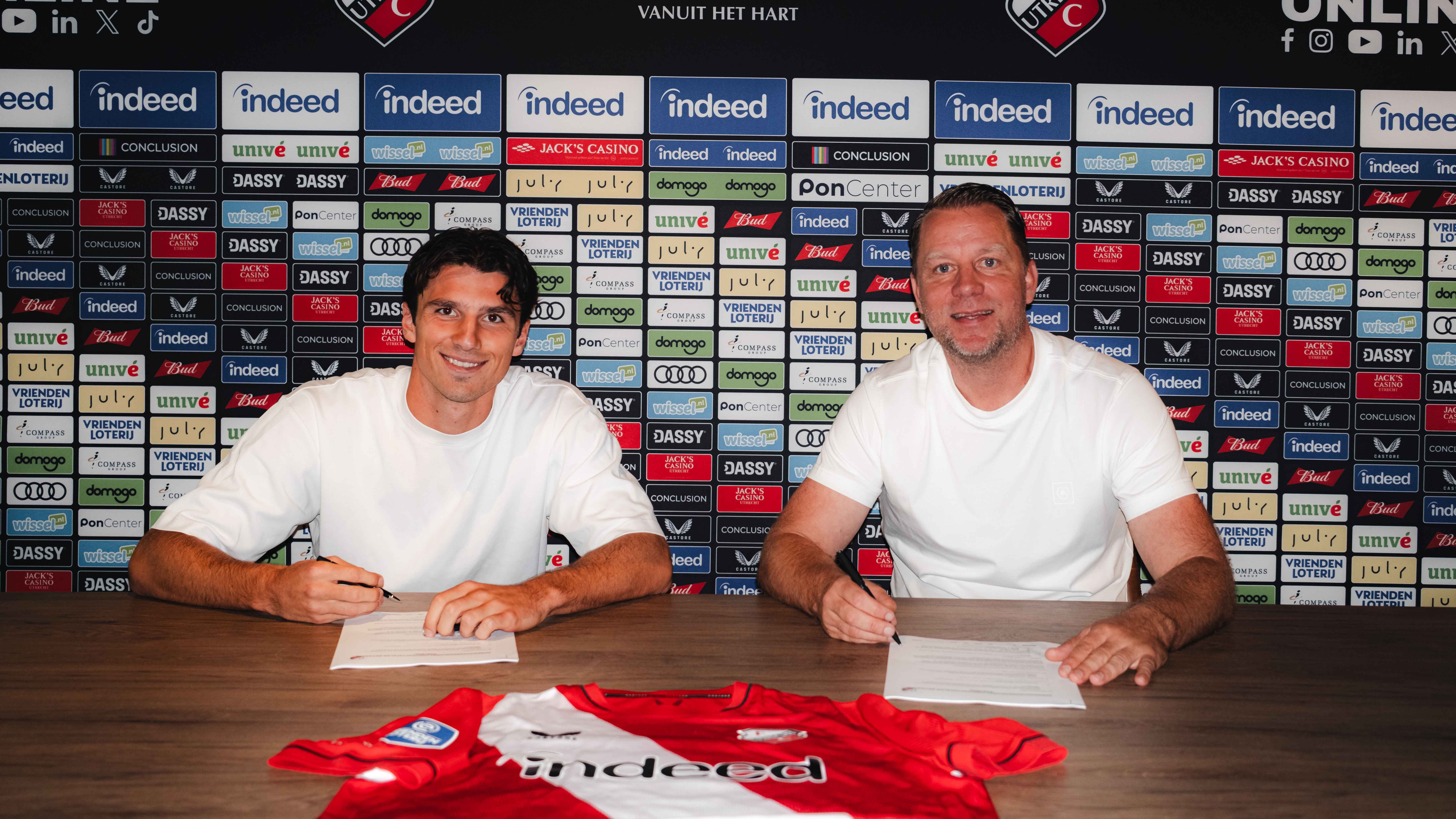 FC Utrecht breekt contract Per Kloosterboer open