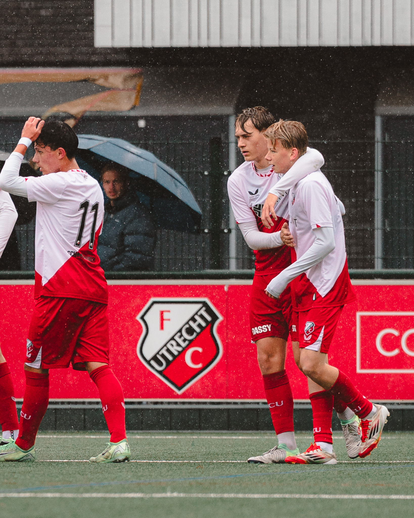 Wedstrijd van de Week: FC Utrecht O17 pakt drie belangrijke punten tegen ADO Den Haag
