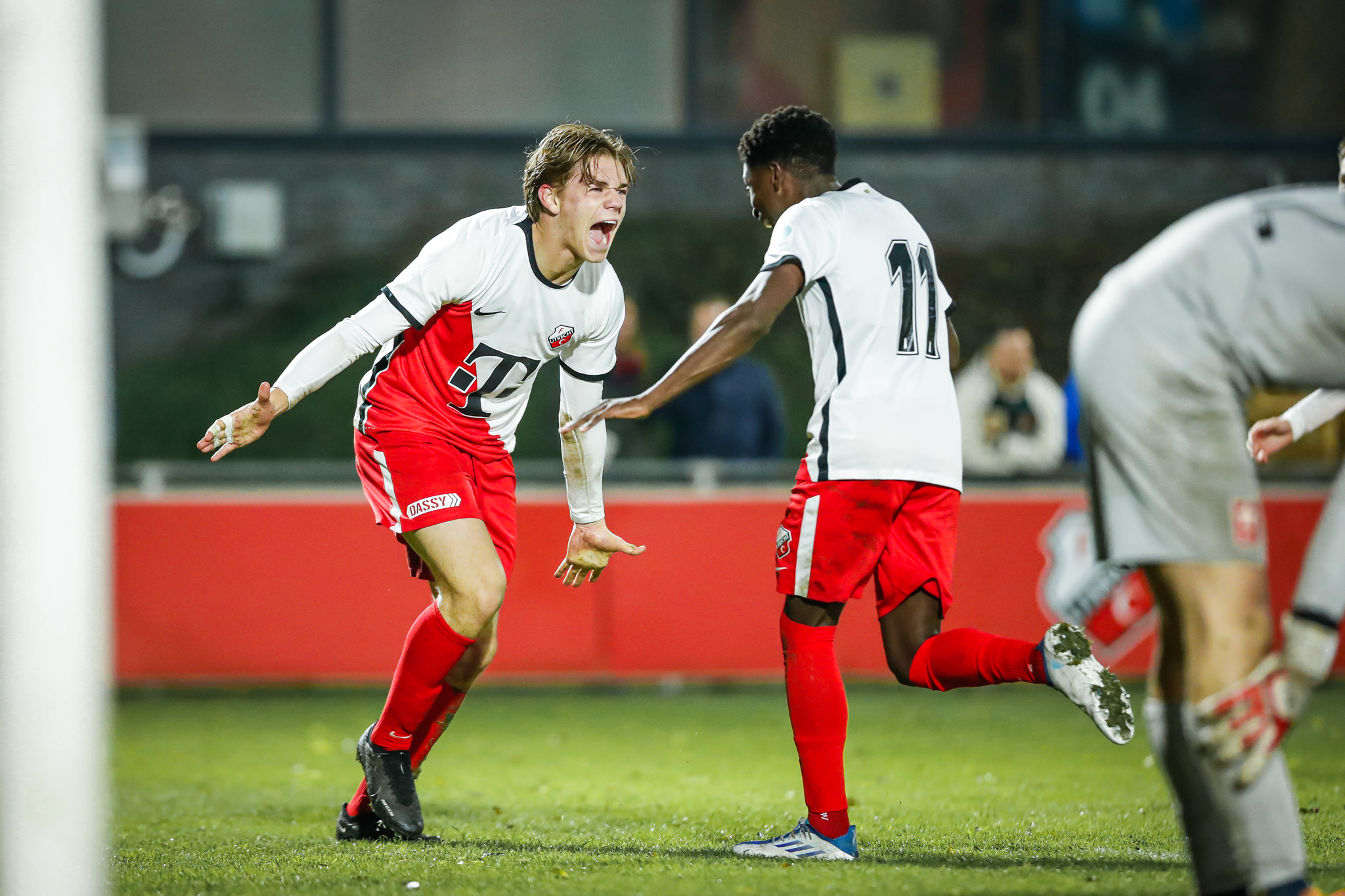Jong FC Utrecht neemt het op tegen NAC Breda in Stadion Galgenwaard