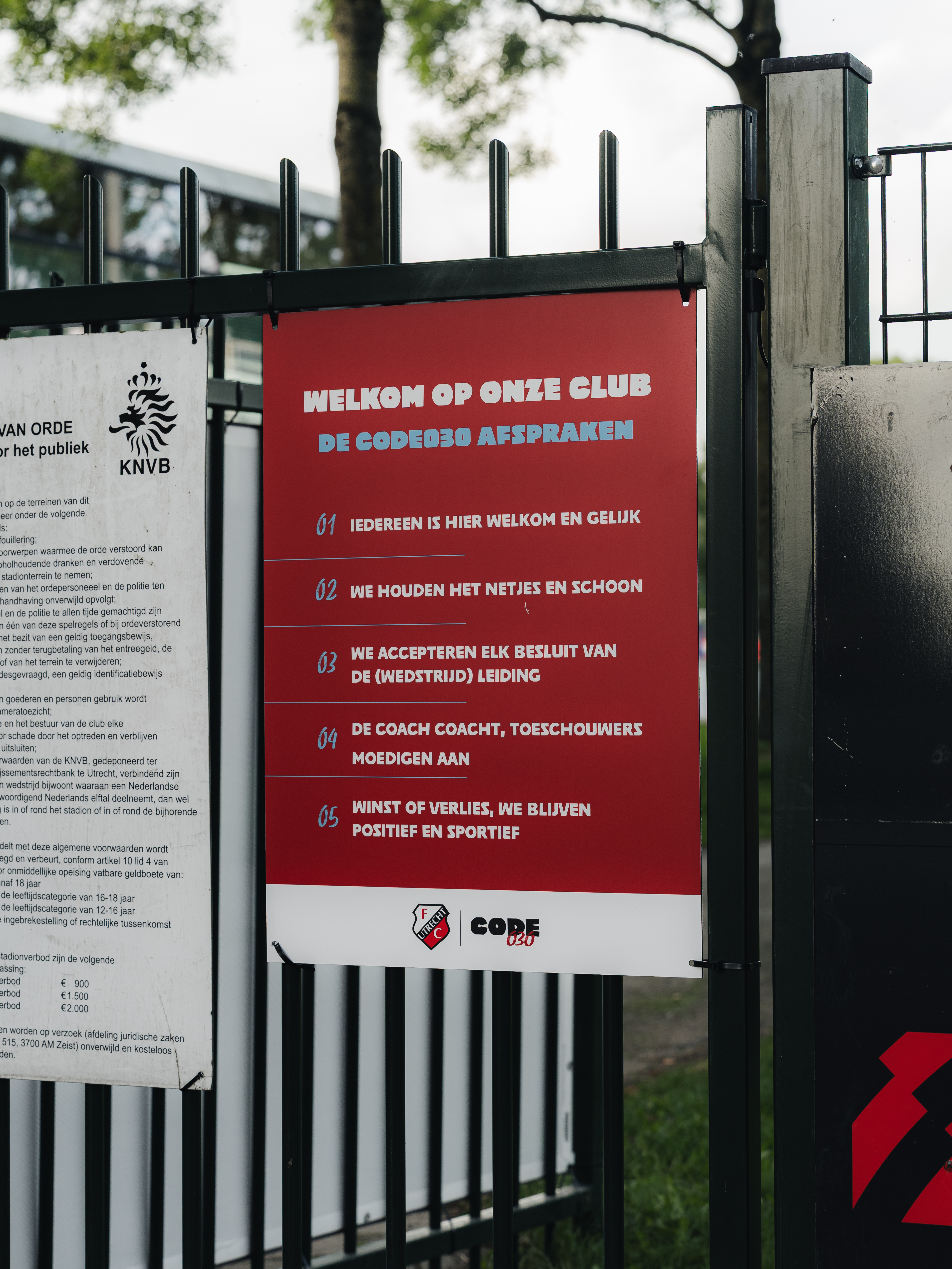 FC Utrecht sluit zich aan bij CODE030