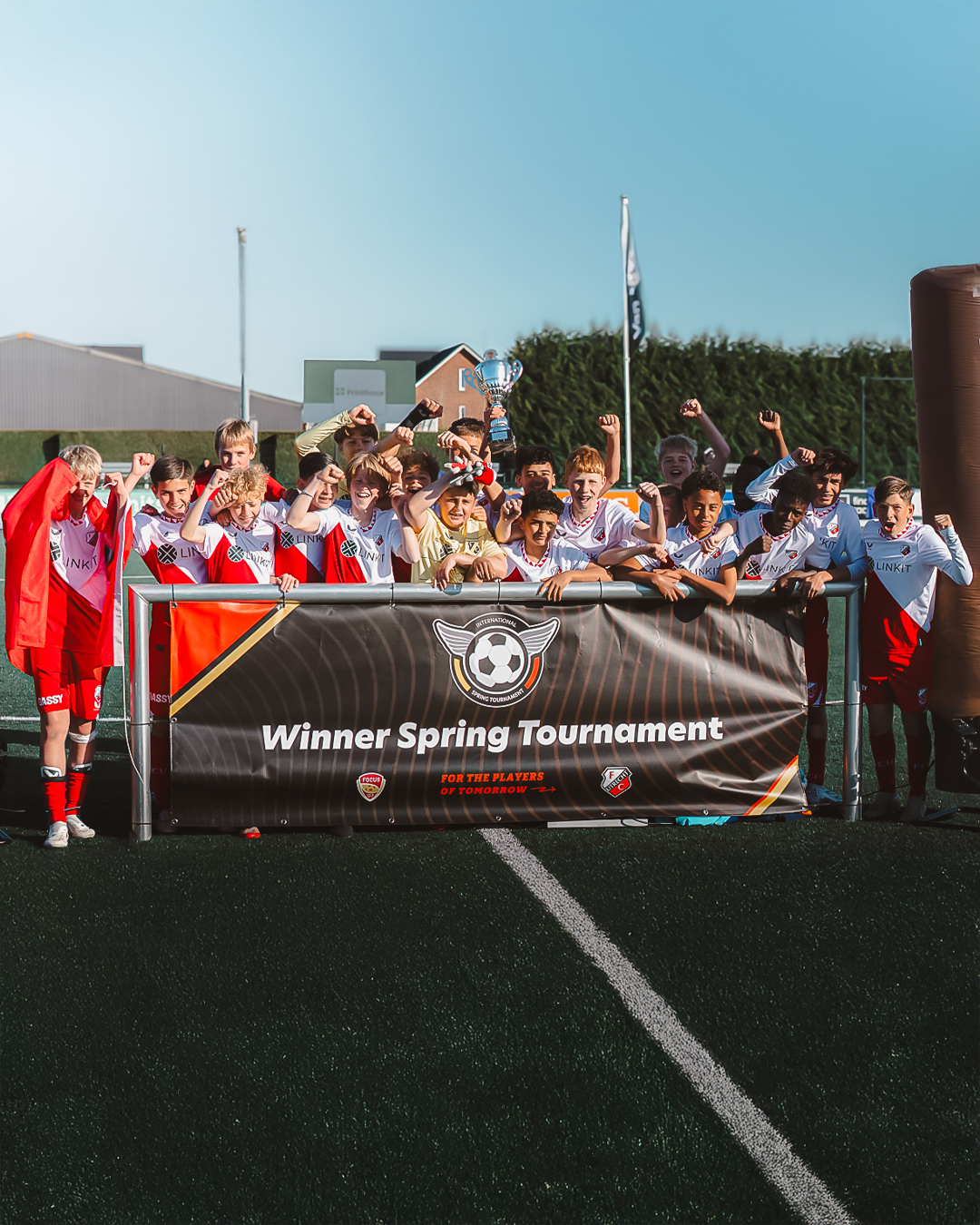FC Utrecht O13 kroont zich tot winnaar Spring Tournament