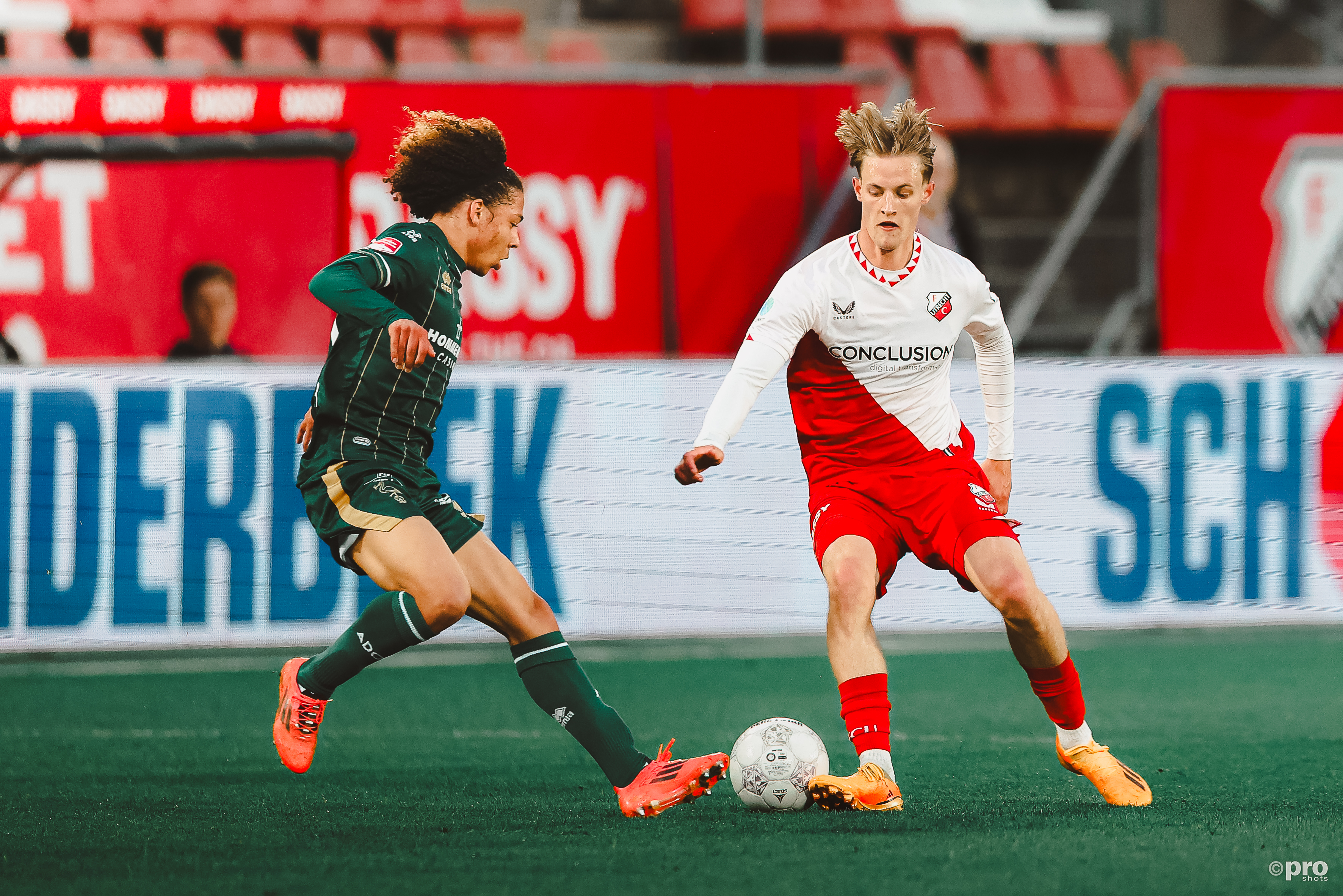 Beloftenploeg houdt punt over aan duel met ADO Den Haag