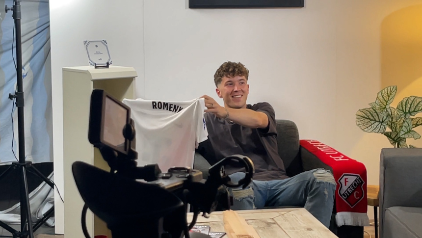 Achter de schermen bij presentatie Ole Romeny | BEHIND THE SCENES