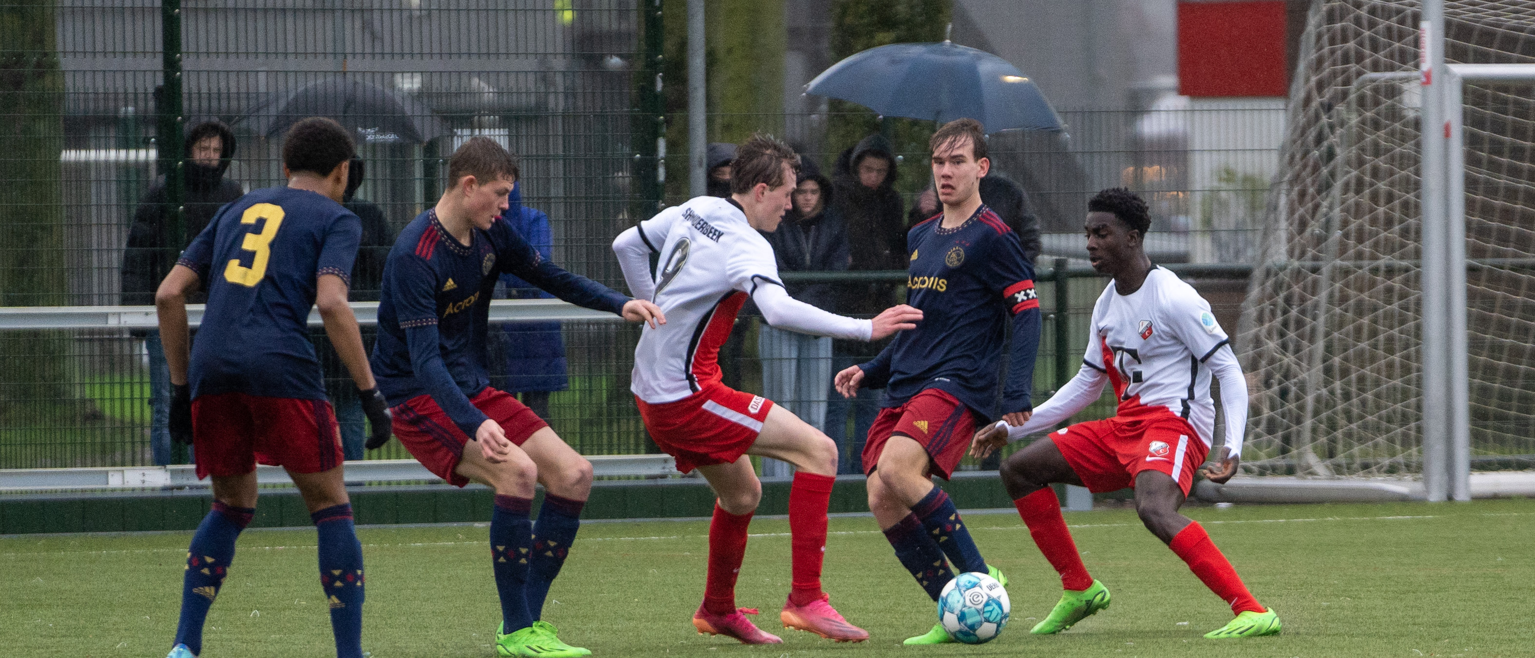 Wedstrijd van de Week: Kleine nederlaag FC Utrecht O17