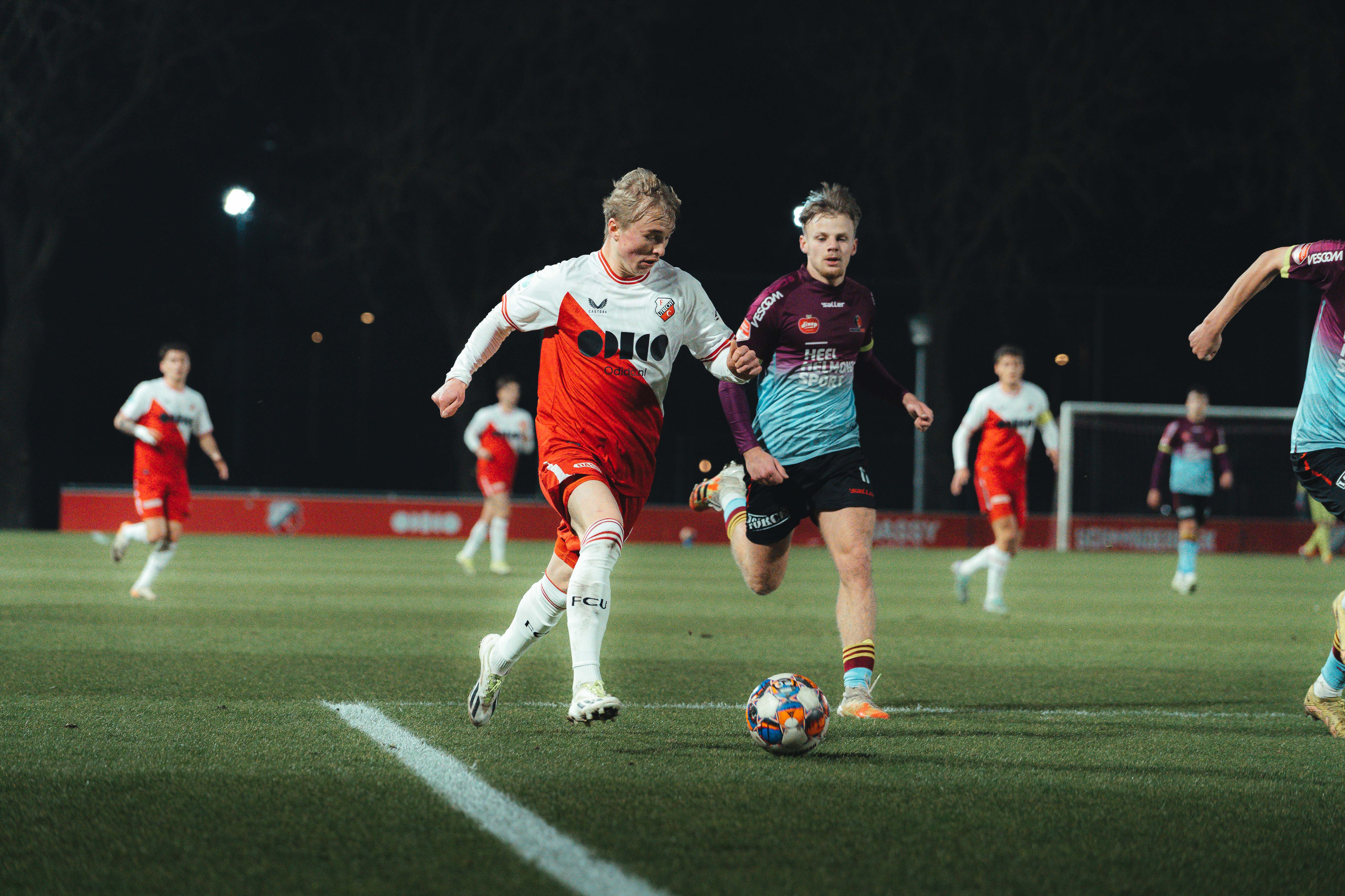 Nederlaag voor Jong FC Utrecht tegen Helmond Sport