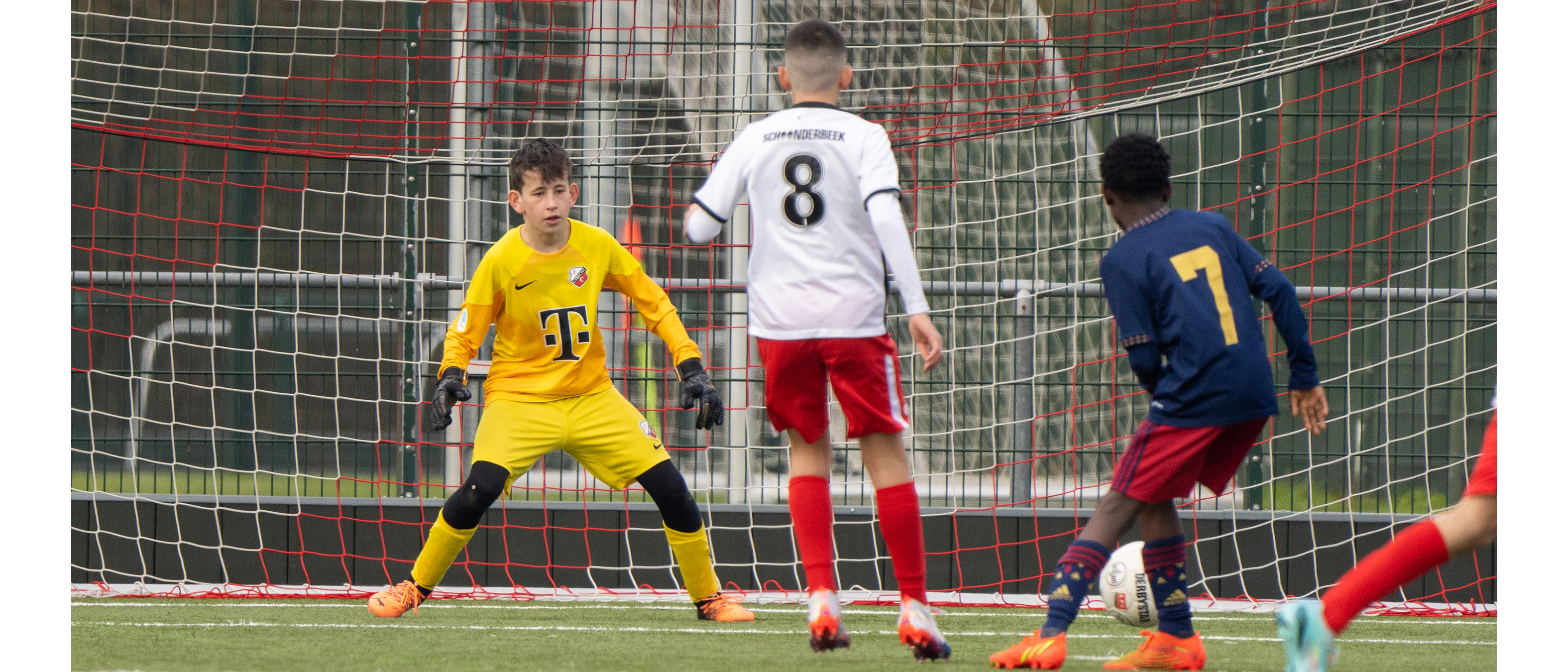 Wedstrijd van de Week: FC Utrecht O13 komt net tekort tegen Ajax O13