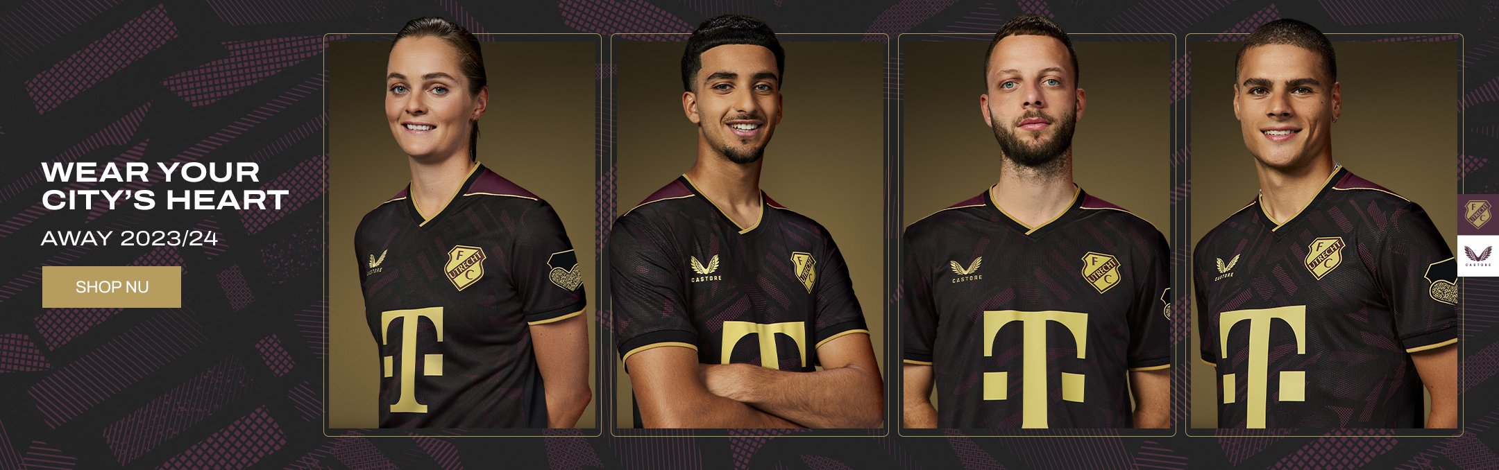 Wear your City’s Heart: Dit is het nieuwe uitshirt van FC Utrecht