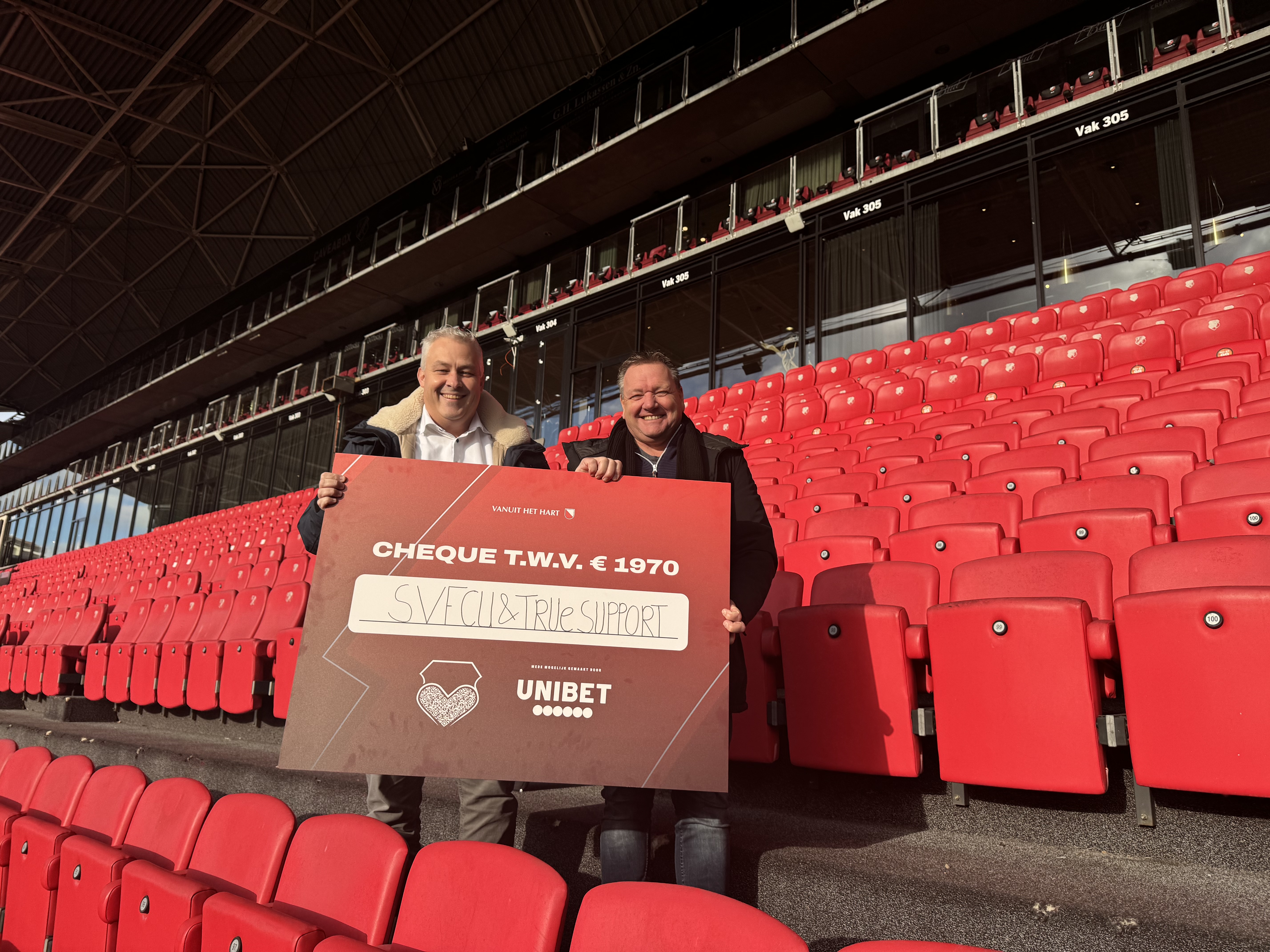 FC Utrecht Fonds ondersteunt initiatief SVFCU en True Support