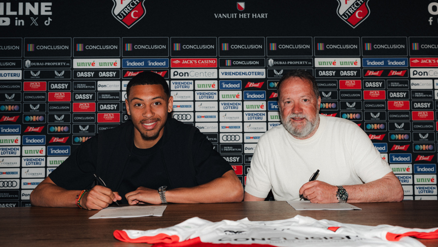 FC Utrecht verlengt contract van Björn Menzo