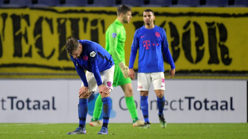 FC Utrecht uitgeschakeld in Breda