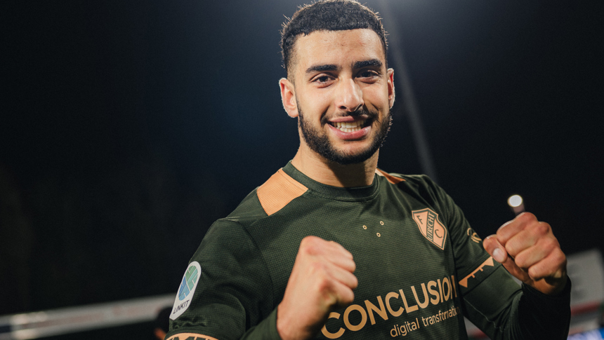 Optie gelicht: Oualid Agougil langer bij FC Utrecht