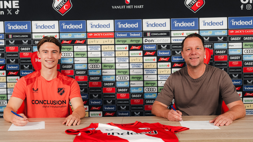 Sem van Duijn komt naar FC Utrecht