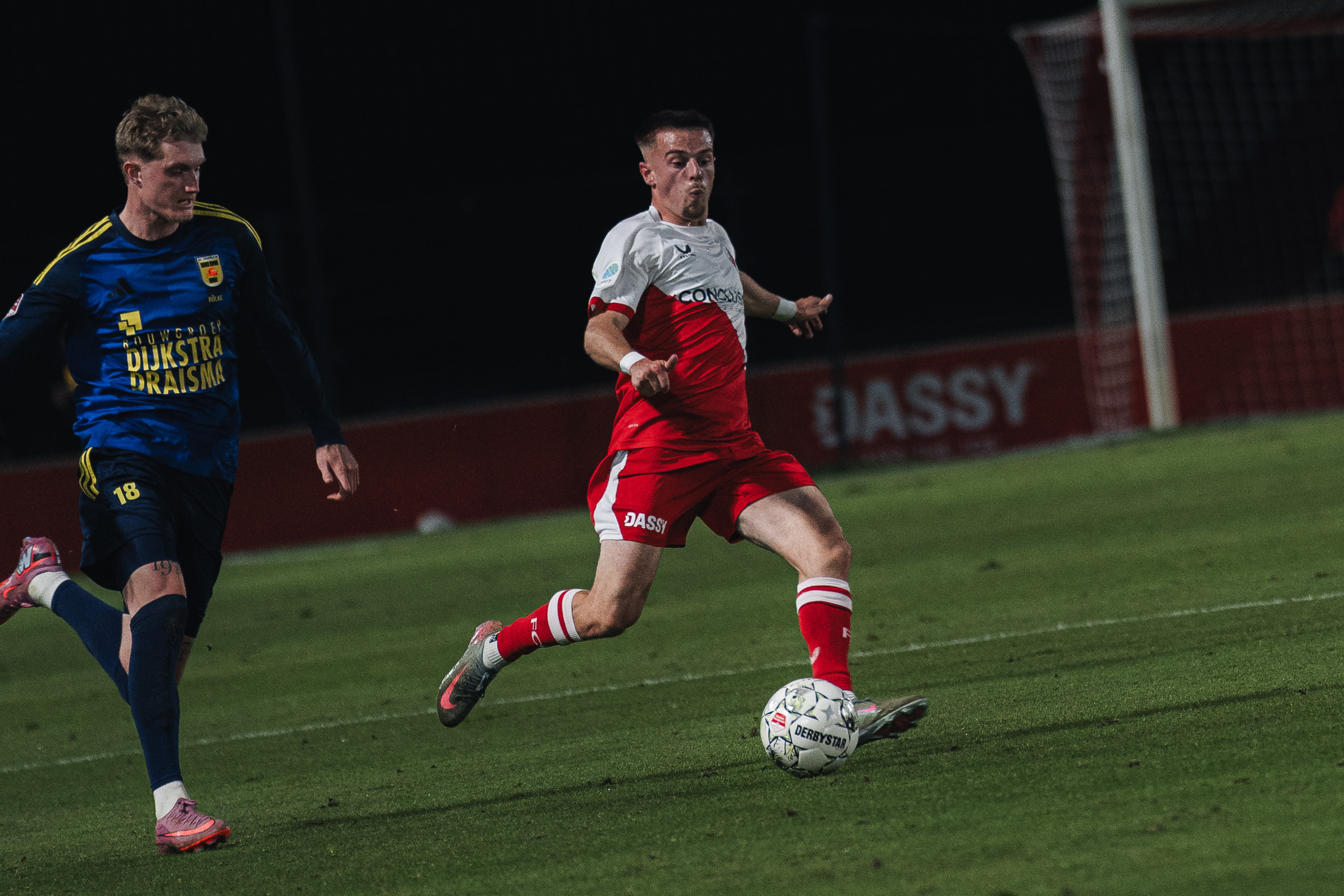 Jong FC Utrecht hervat competitie tegen MVV Maastricht
