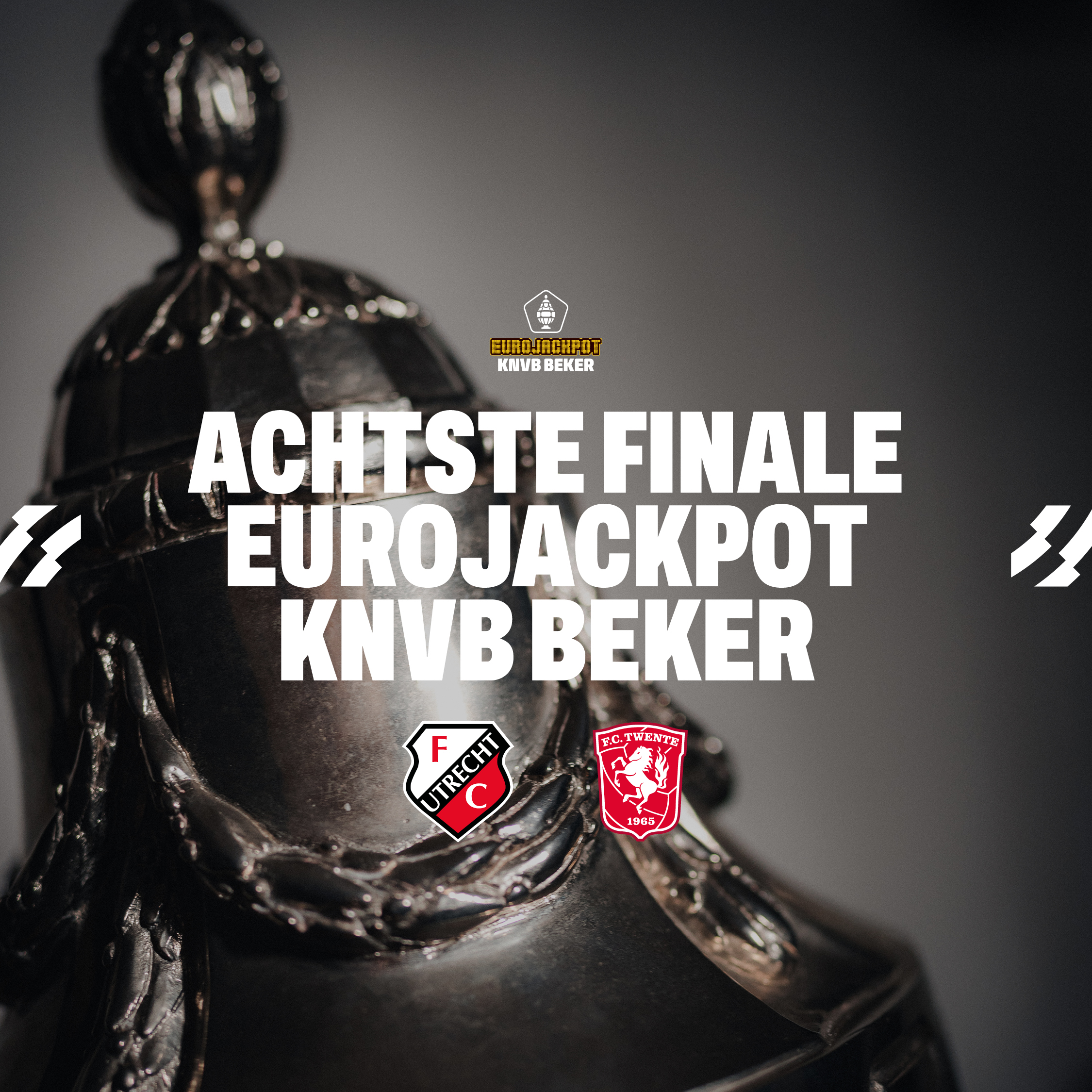 FC Utrecht in achtste finales Eurojackpot KNVB Beker tegen FC Twente