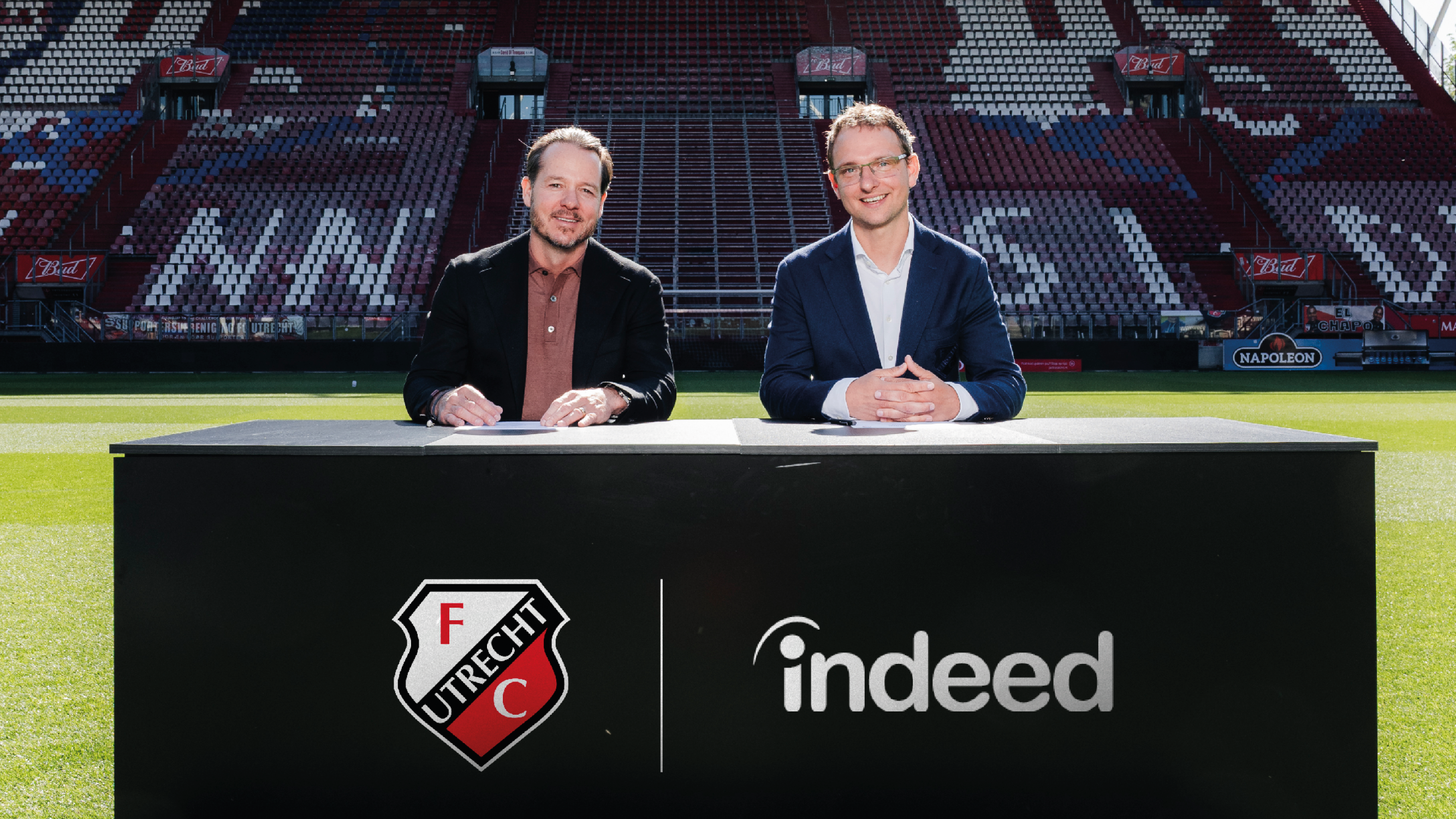 Indeed nieuwe hoofdsponsor FC Utrecht
