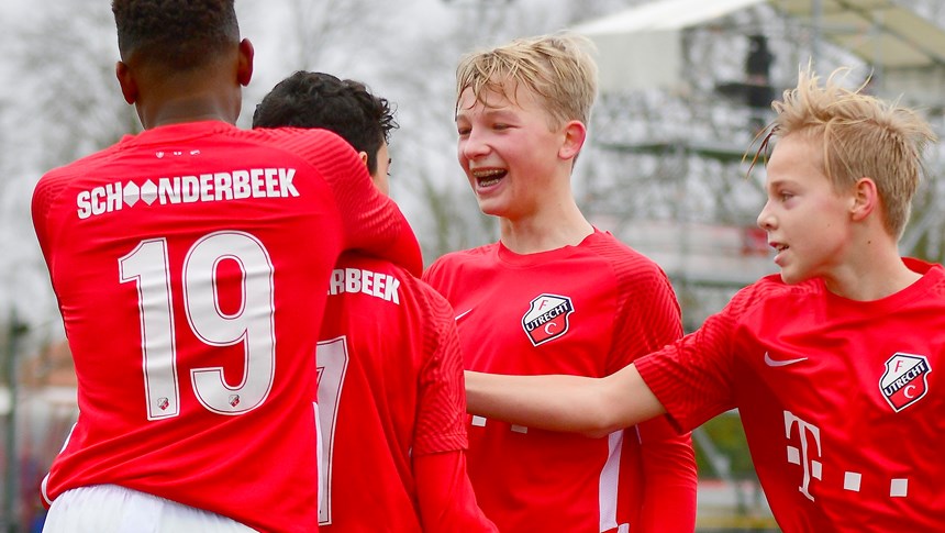 Wedstrijd van de Week: FC Utrecht O15 bekert verder na ruime overwinning