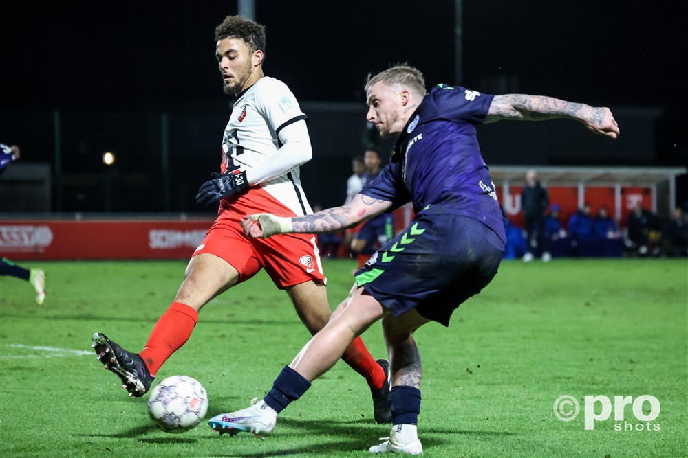 Jong FC Utrecht pakt verdienstelijk punt tegen De Graafschap