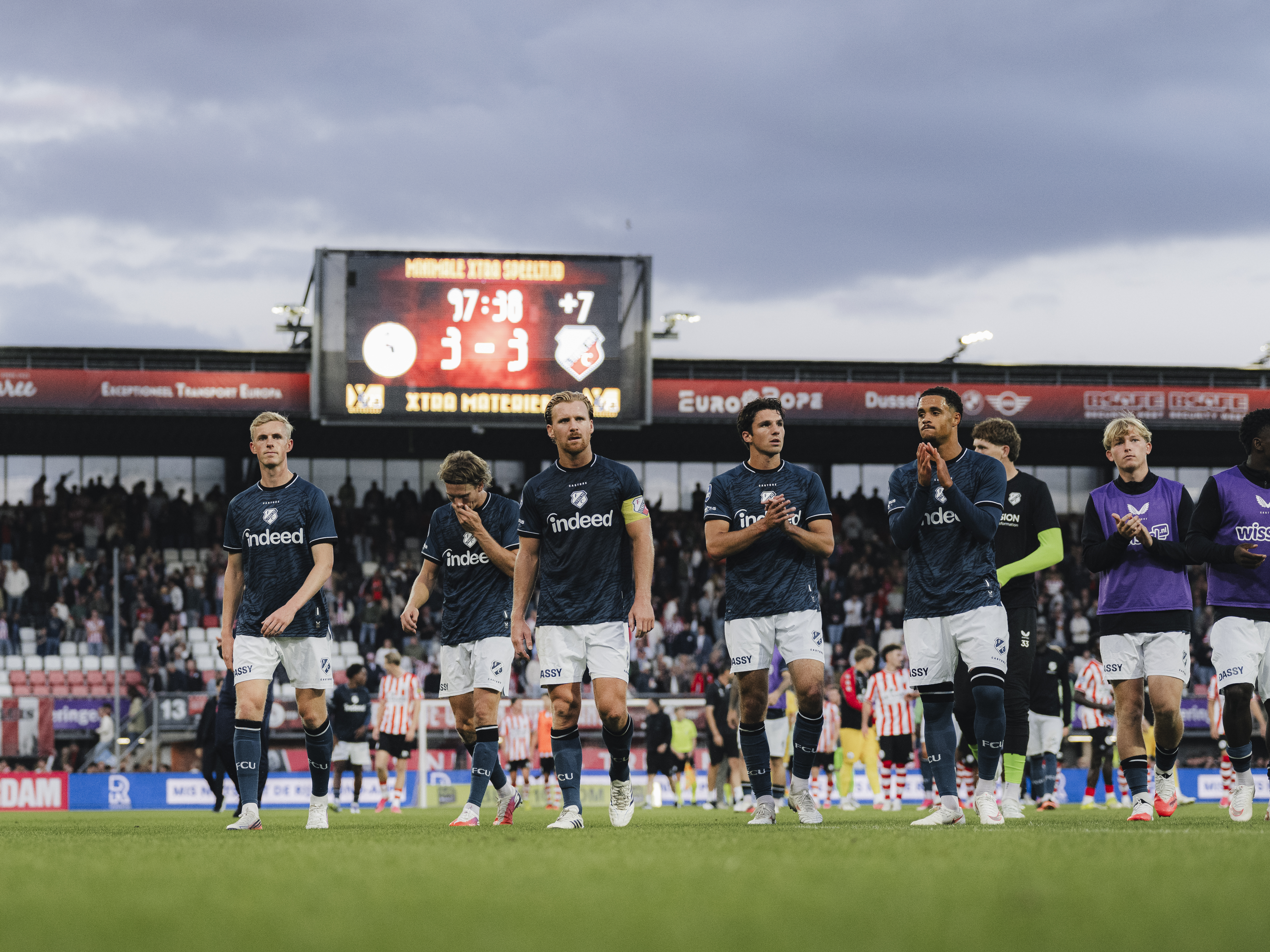 FC Utrecht speelt gelijk tegen Sparta Rotterdam