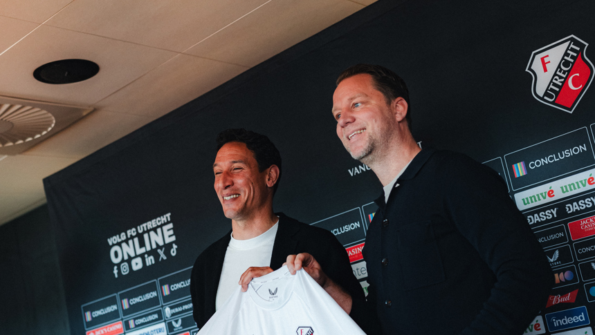 Correia: ‘Hoofdtrainer worden bij FC Utrecht is een mooi en trots gevoel’