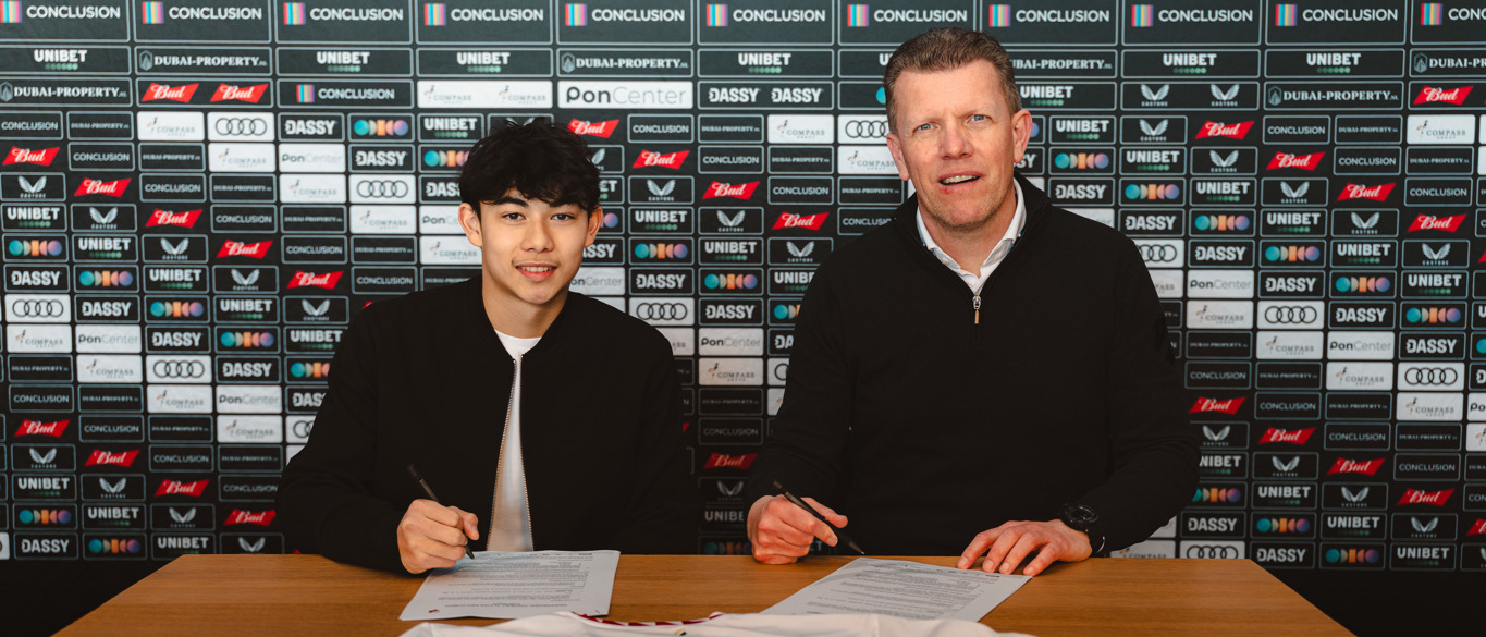 Matteo Rizzardo Matteo Rizzo tekent eerste profcontract