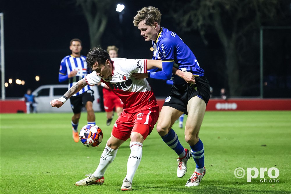 Jong FC Utrecht verliest laatste thuiswedstrijd 2023