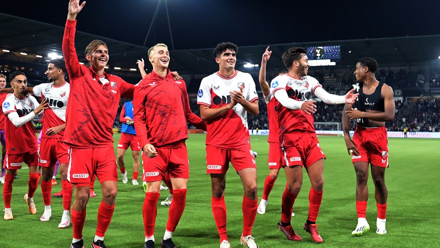 FC Utrecht scoort driepunter in Almelo