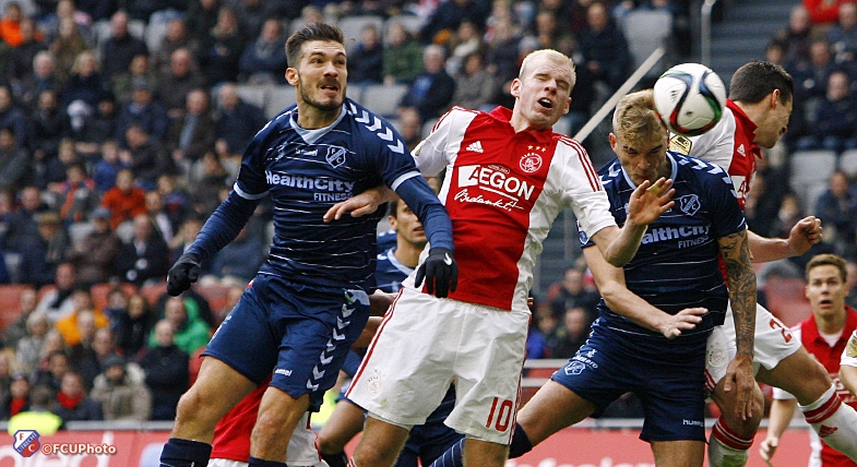 FC Utrecht strijdend ten onder tegen Ajax