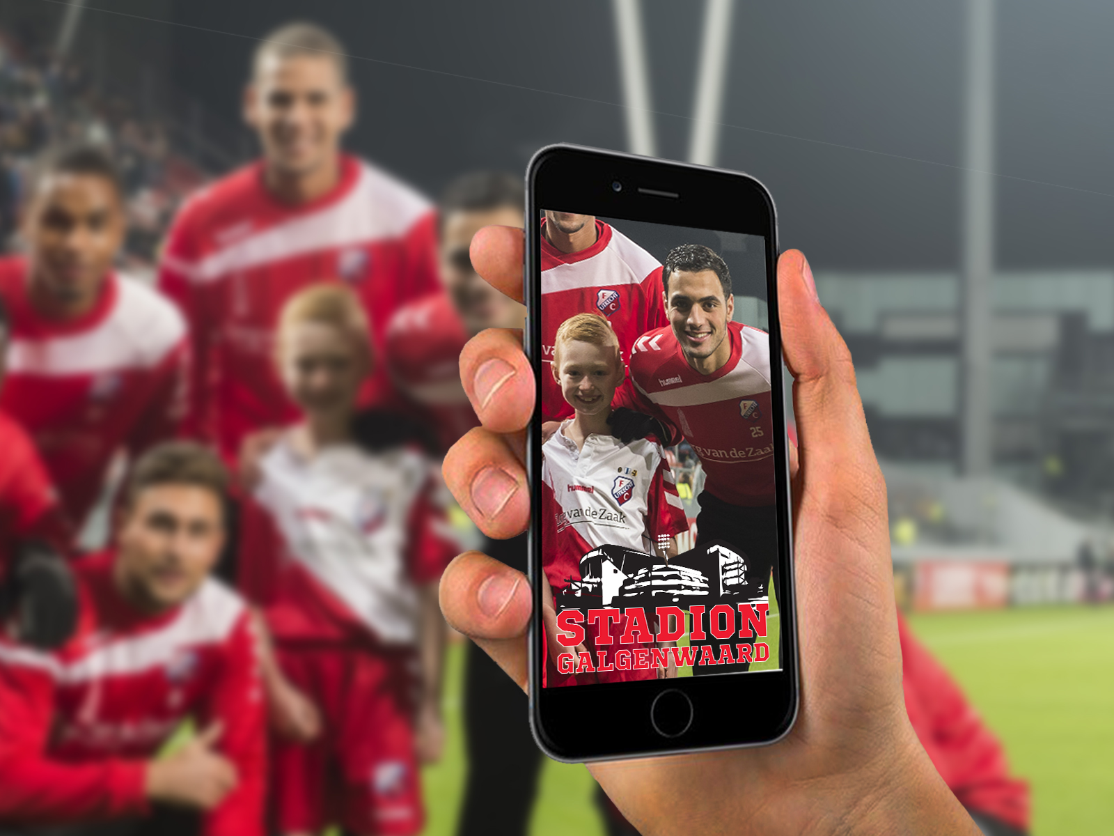 Nieuw op Snapchat: Stadion Galgenwaard-geofilter