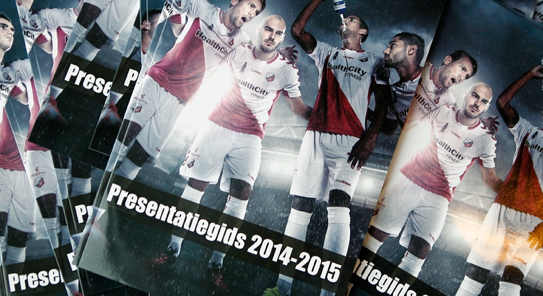 Presentatiegids gratis af te halen in FC Utrecht Fanshop