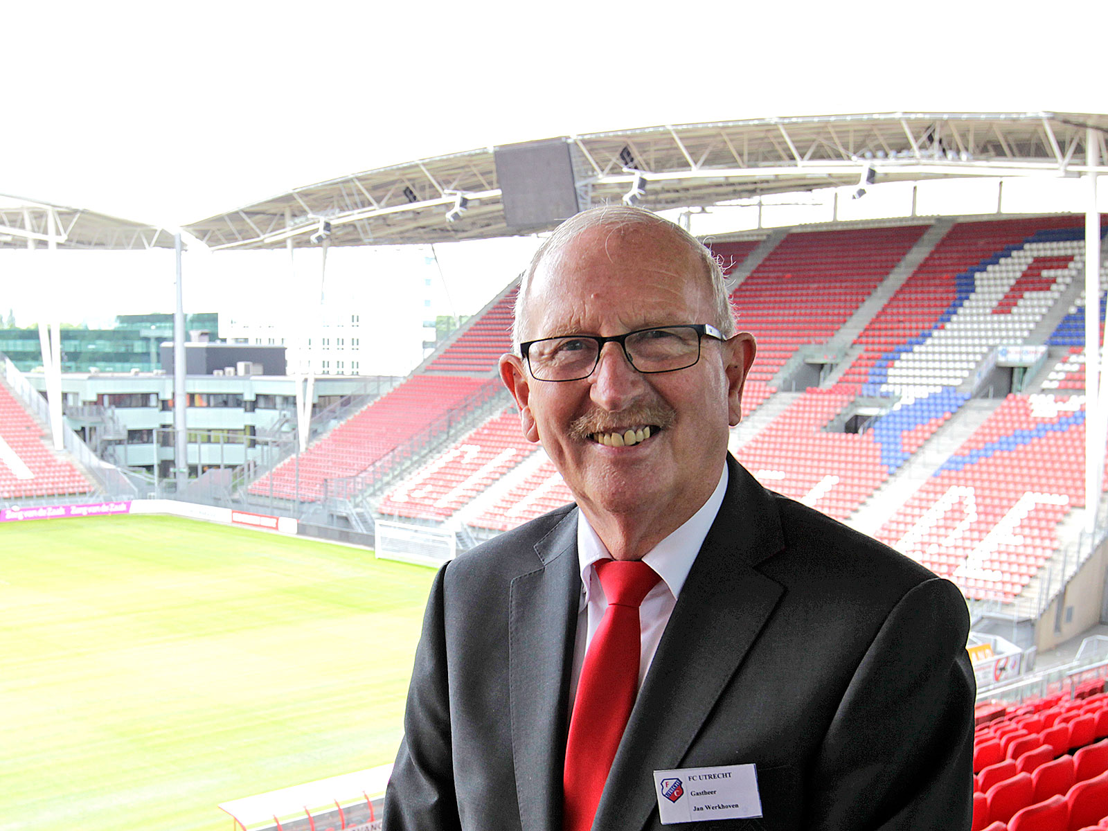 Jan Werkhoven, gastheer in de 't Wed en Waard Lounge