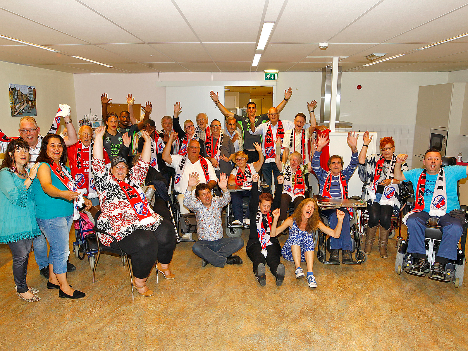 Bijzondere ontmoetingen tijdens FC Utrecht’s provinciebezoek