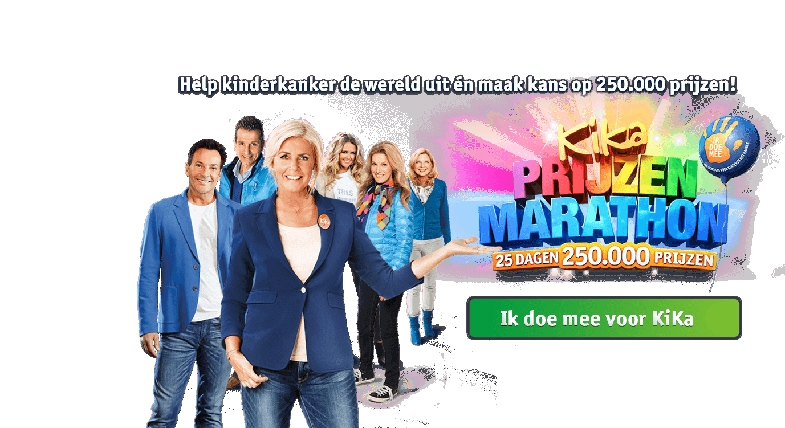 Eredivisie steunt KiKa PrijzenMarathon