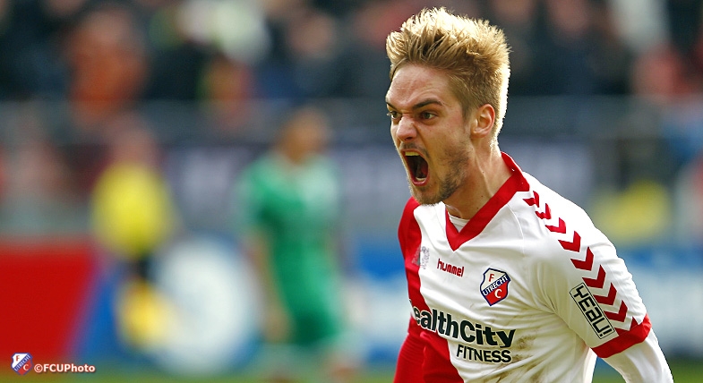 Zondagsschot Mårtensson bezorgt FC Utrecht zege