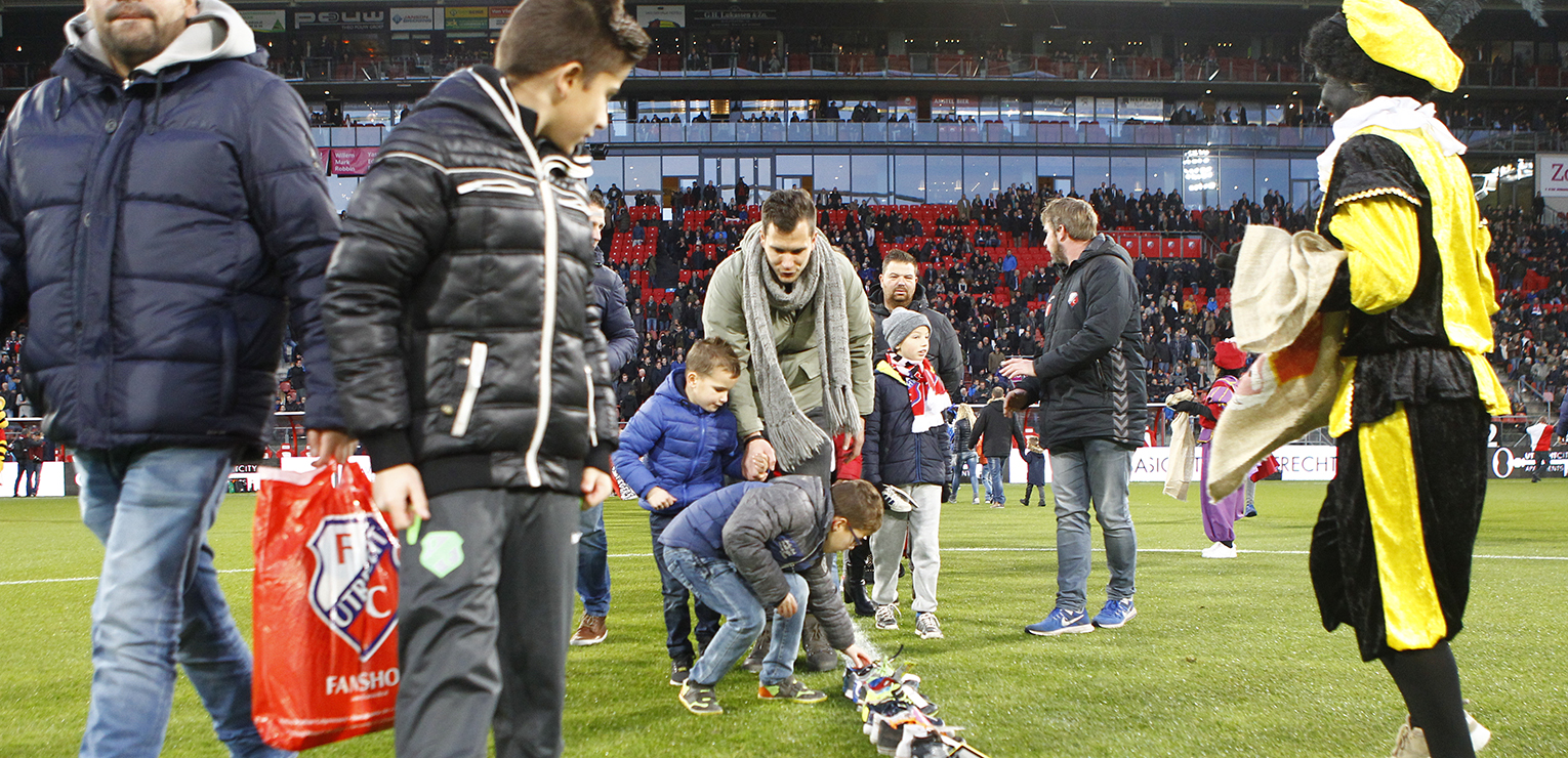 Zet je schoen en ontmoet de sint in Stadion Galgenwaard