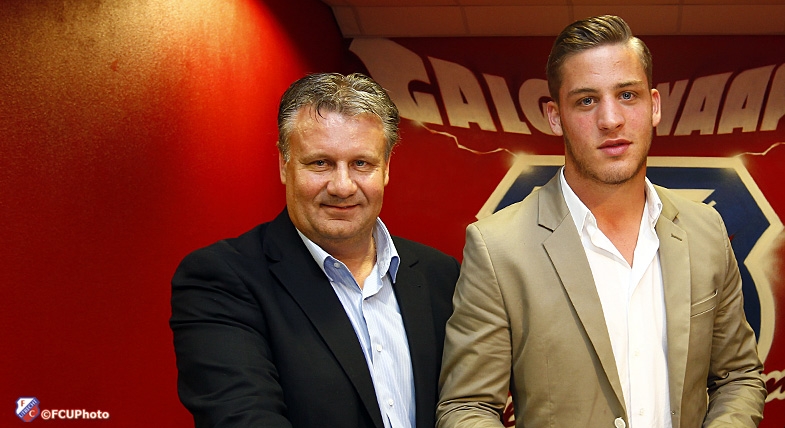 Jeugdexponent Menno Heus tekent contract bij FC Utrecht