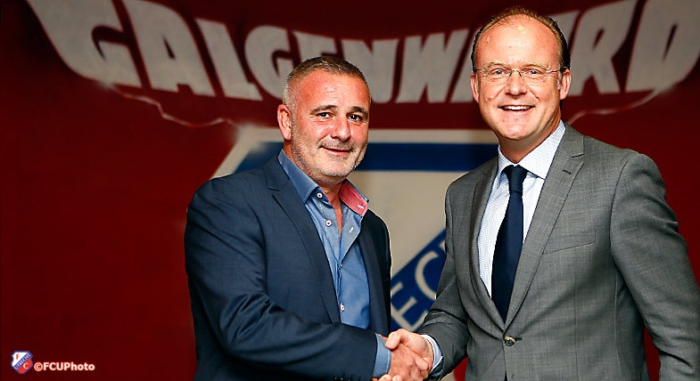 FC Utrecht stelt Robby Alflen aan als nieuwe trainer