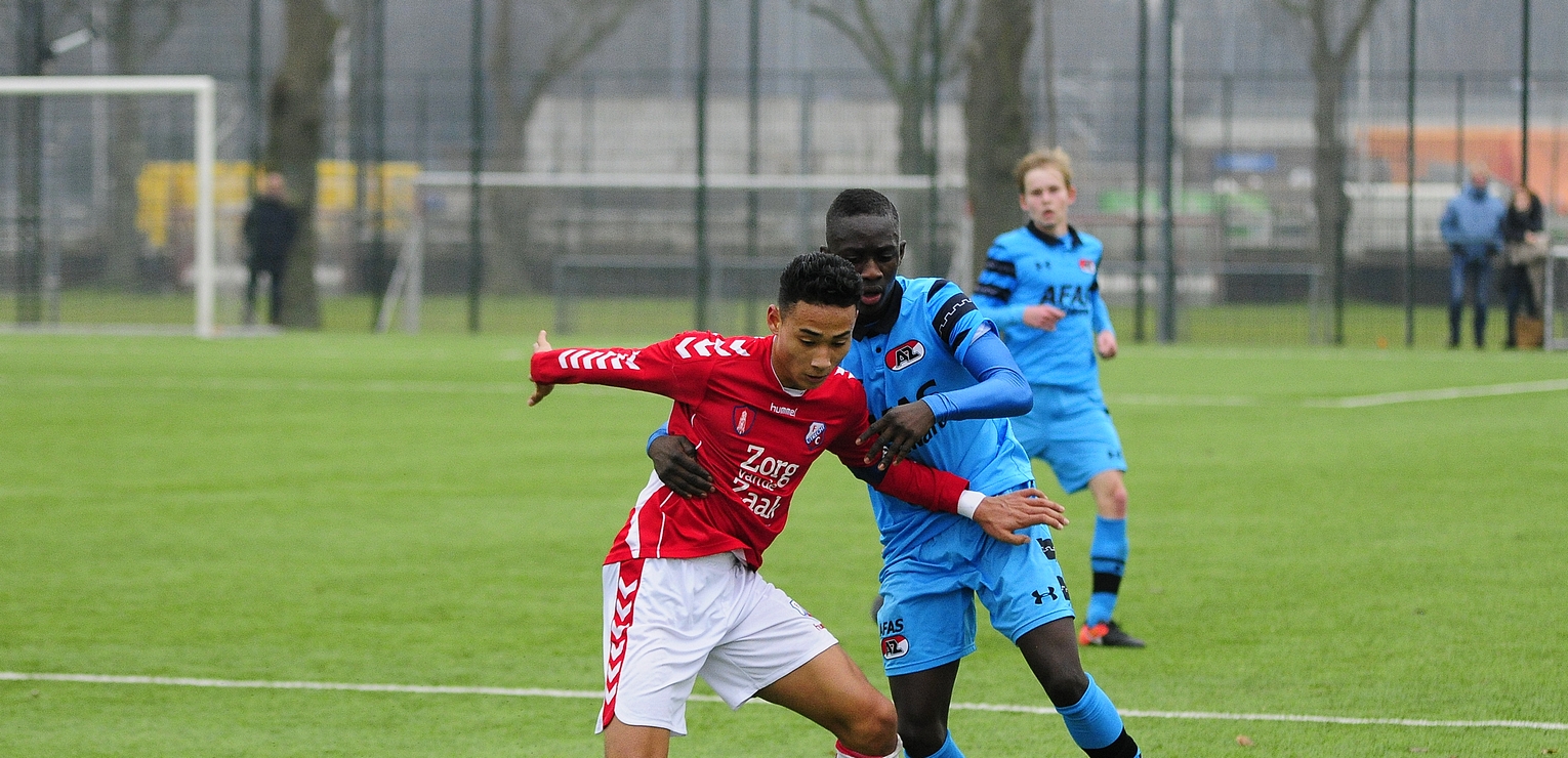 Doelpuntrijk duel bij FC Utrecht O16