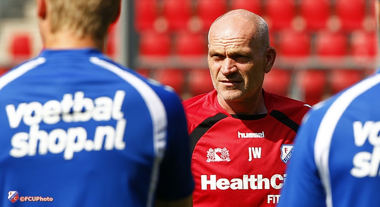 Vrijdagochtend besloten training in stadion