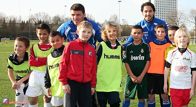 Selectiespelers bezoeken RTO-training