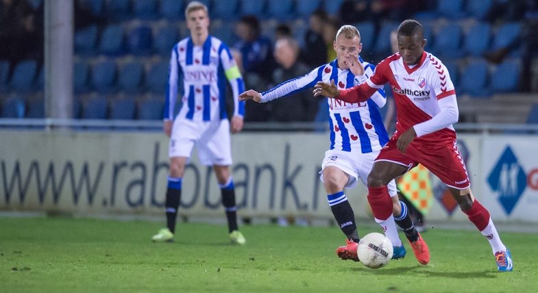 Verlies beloften in oefenduel met Jong sc Heerenveen
