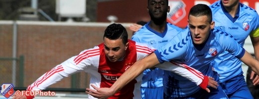 Gelijkspel FC Utrecht O19 tegen Ajax A1