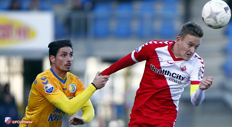 FC Utrecht verliest in doelpuntrijk duel