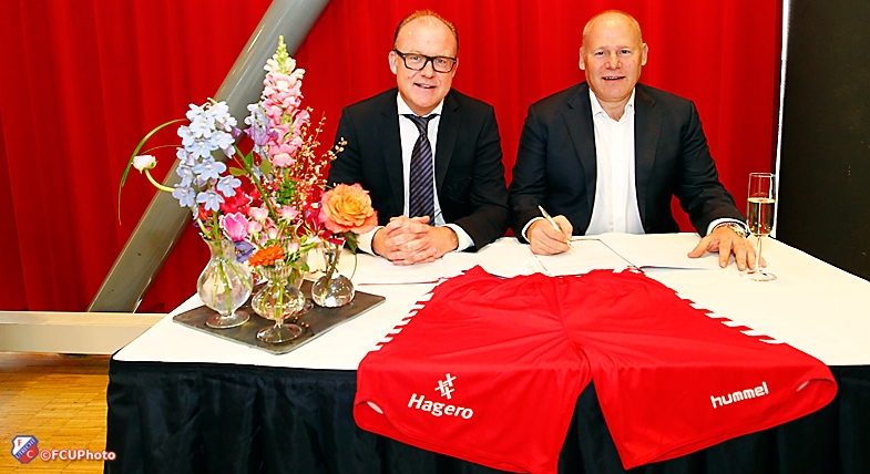 Hagero broeksponsor FC Utrecht