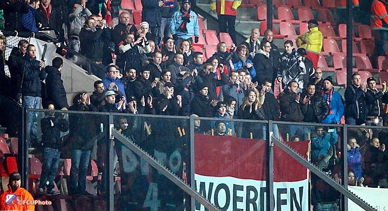 Maximale steun voor FC Utrecht in Nijmegen