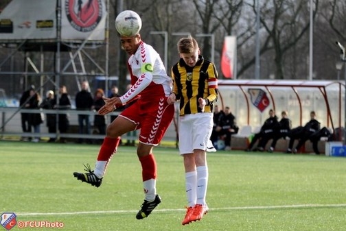 FC Utrecht O15 gaat met goed gevoel de winterstop in