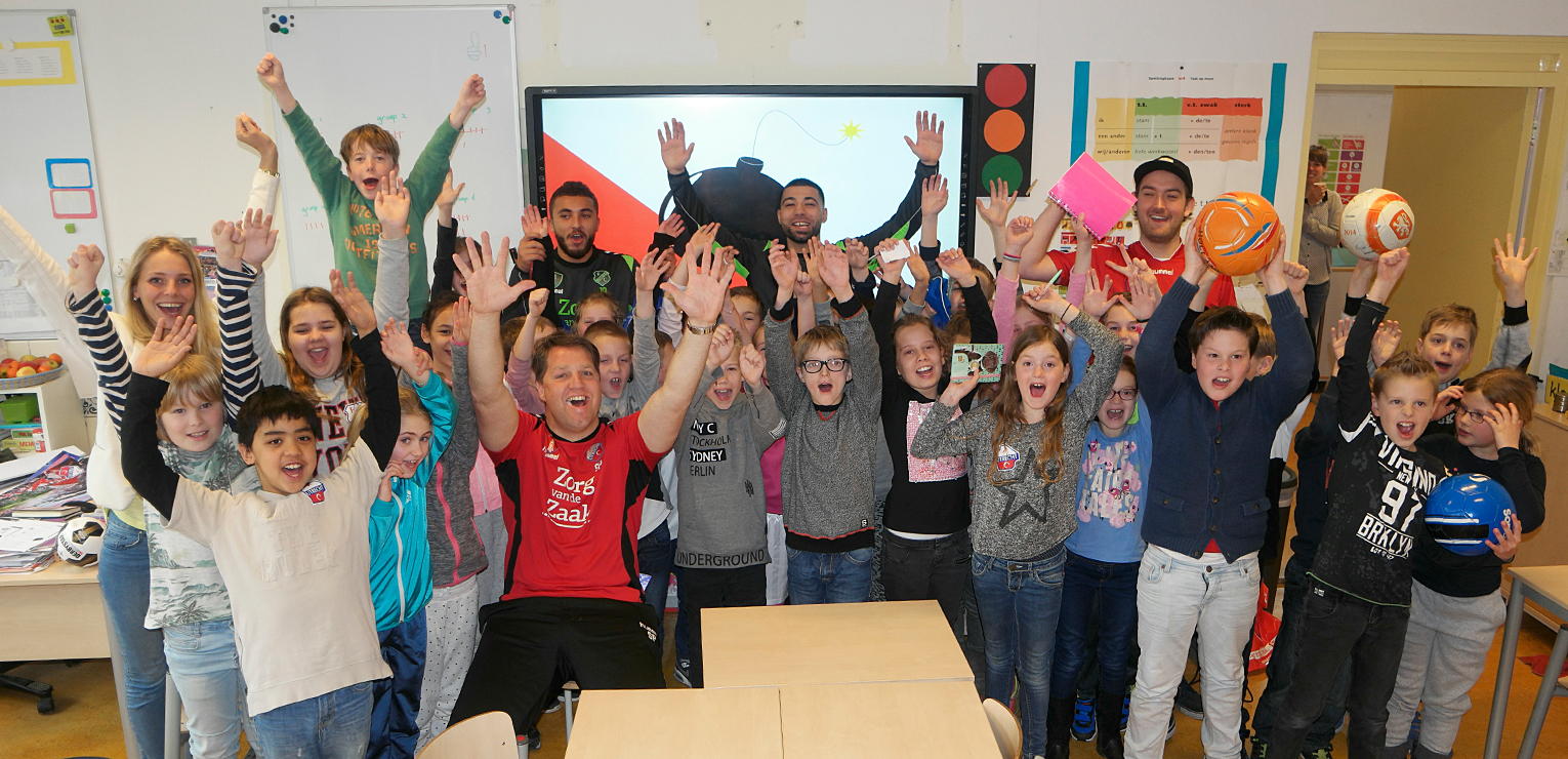 FC Utrecht inspireert basisscholieren met gastlessen