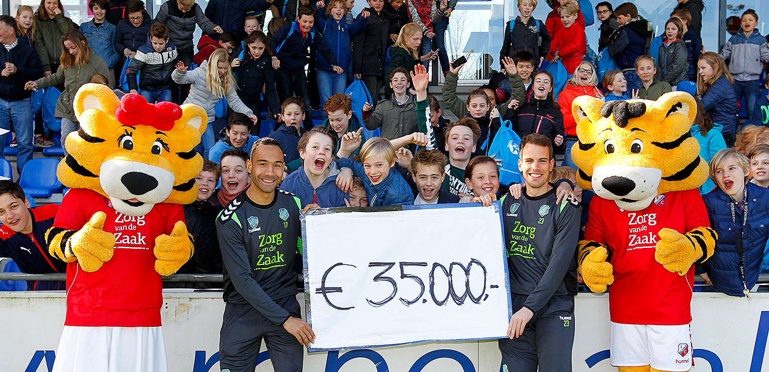 In de Utrechtse zon, wandelen voor water in Afrika